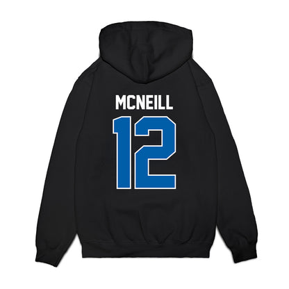 Buffalo - NCAA Football : Quran McNeill - Vintage Helmet Premium Hooded Sweatshirt-1