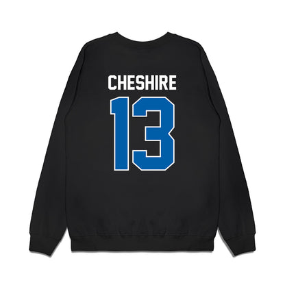 Buffalo - NCAA Football : Joey Cheshire - Vintage Helmet Premium Crewneck Sweatshirt-1