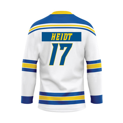 Delaware - NCAA Ice Hockey : Suvina Heidt - White Hockey Jersey-1