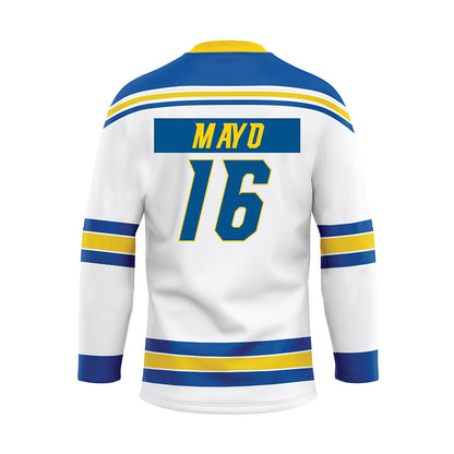 Delaware - NCAA Ice Hockey : Eva Mayo - White Hockey Jersey-1