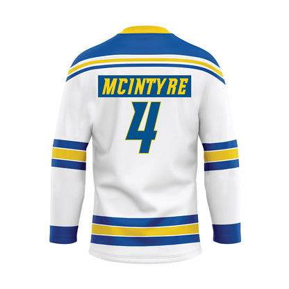Delaware - NCAA Ice Hockey : Tiana McIntyre - White Hockey Jersey-1