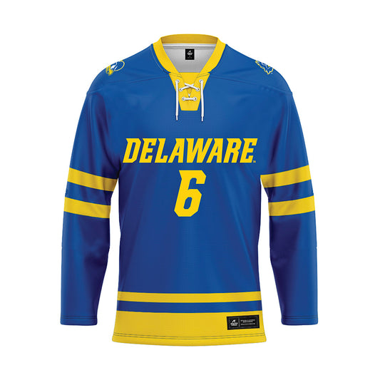 Delaware - NCAA Ice Hockey : Kacey Blum - Royal Hockey Jersey-0