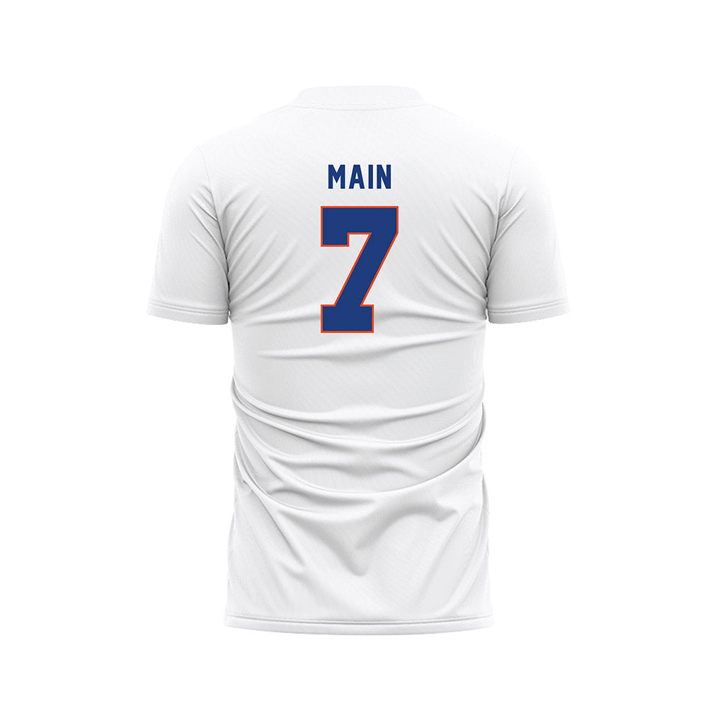 Florida - NCAA Women's Soccer : Zoe Main - White Soccer Jersey-1