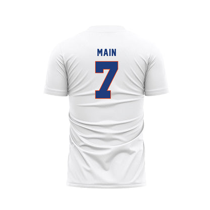 Florida - NCAA Women's Soccer : Zoe Main - White Soccer Jersey-1