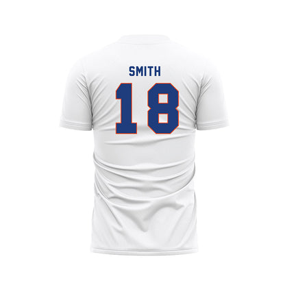 Florida - NCAA Women's Soccer : Kelsey Smith - White Soccer Jersey-1
