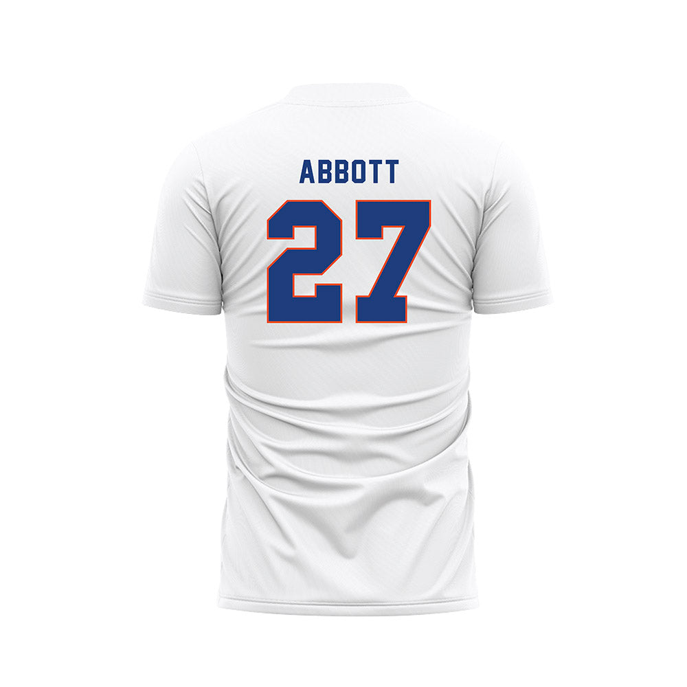 Florida - NCAA Women's Soccer : Norah Abbott - White Soccer Jersey-1