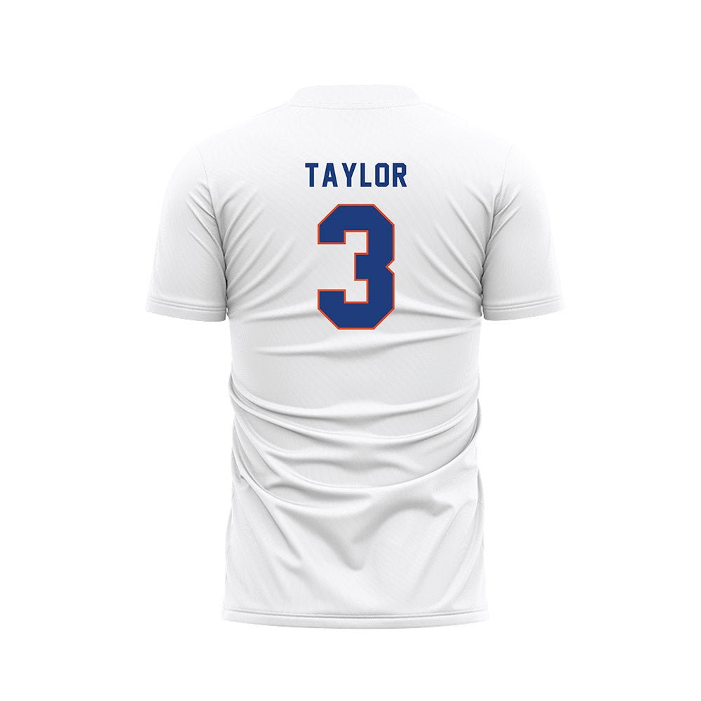 Florida - NCAA Women's Soccer : Kyra Taylor - White Soccer Jersey-1