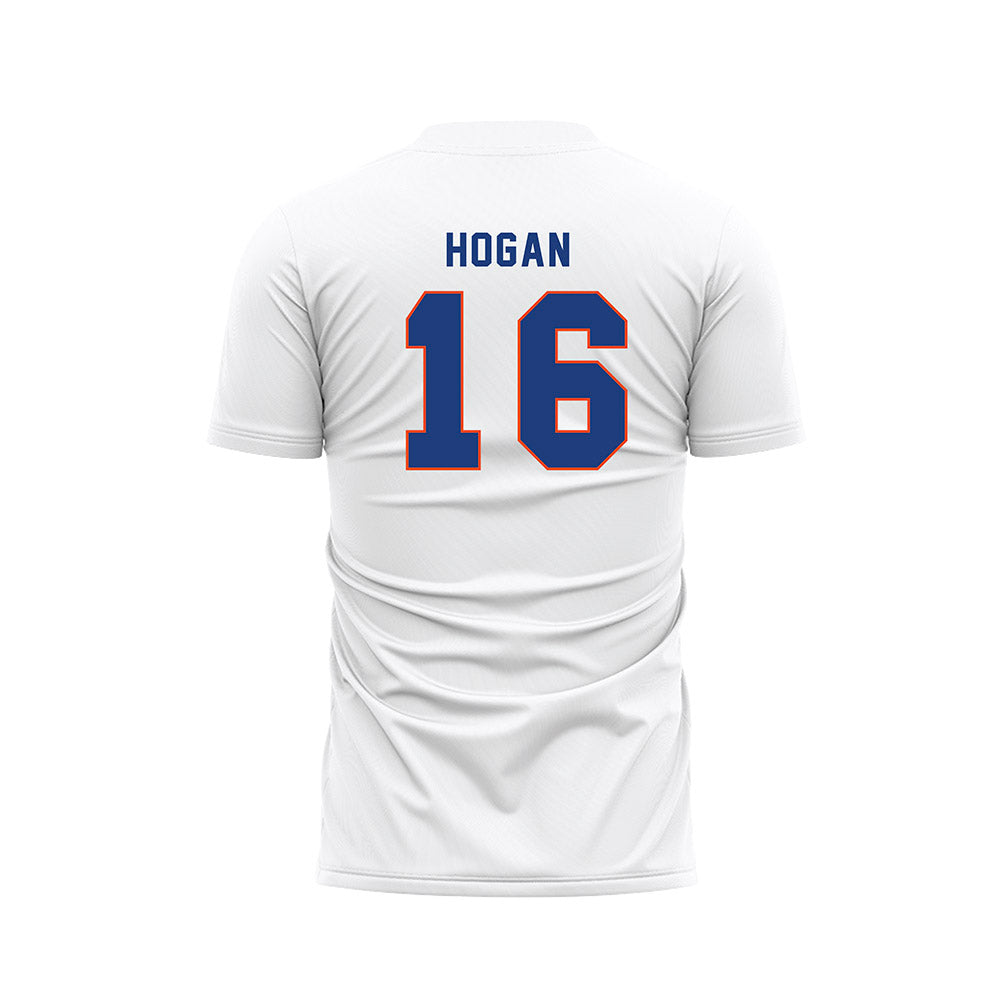 Florida - NCAA Women's Soccer : Courtney Hogan - White Soccer Jersey-1