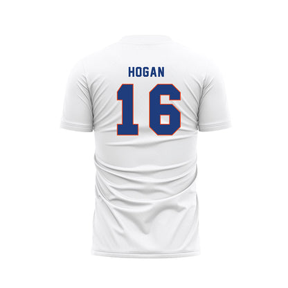 Florida - NCAA Women's Soccer : Courtney Hogan - White Soccer Jersey-1