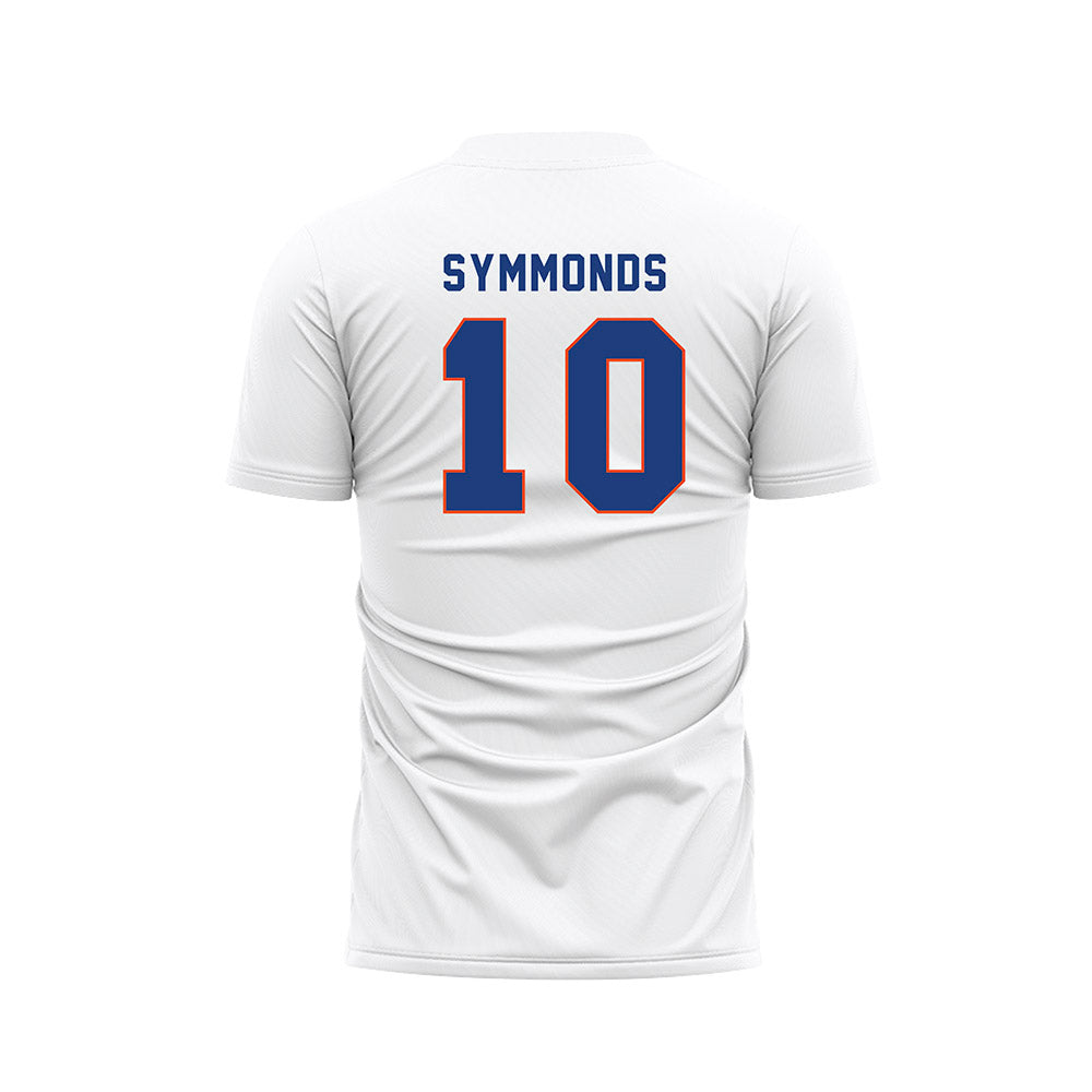Florida - NCAA Women's Soccer : Adia Symmonds - White Soccer Jersey-1