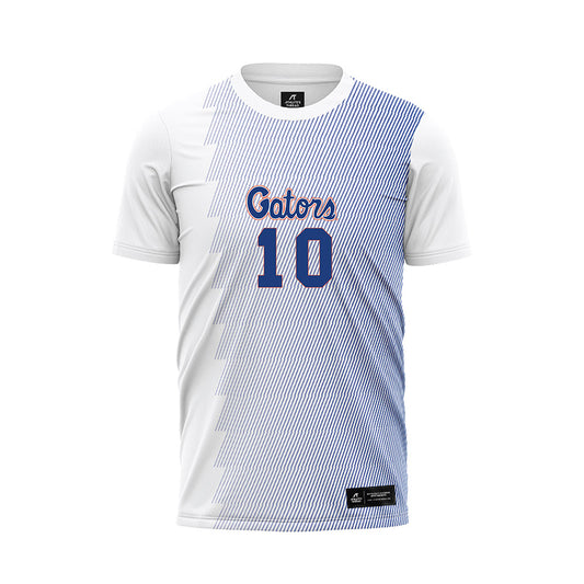 Florida - NCAA Women's Soccer : Adia Symmonds - White Soccer Jersey-0