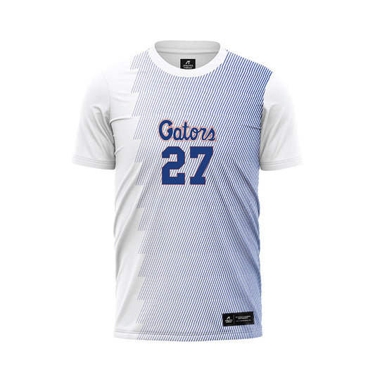 Florida - NCAA Women's Soccer : Norah Abbott - White Soccer Jersey-0