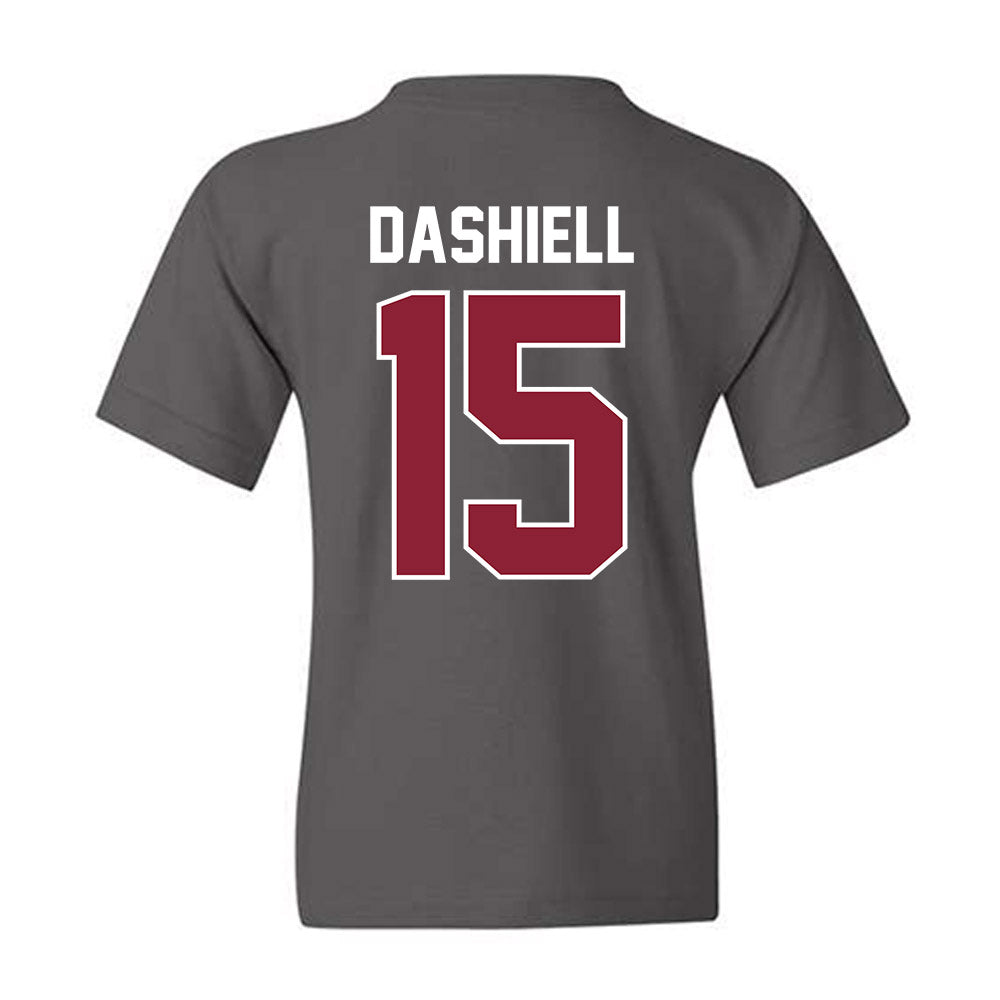 UMass - NCAA Football : Tavian Dashiell - Vintage Football Youth T-Shirt-1