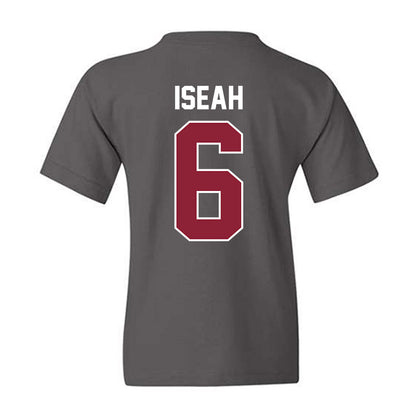UMass - NCAA Football : Joshua Iseah - Vintage Football Youth T-Shirt-1