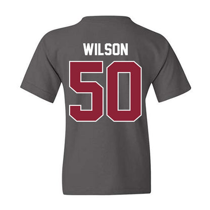 UMass - NCAA Football : Gavin Wilson - Vintage Football Youth T-Shirt-1