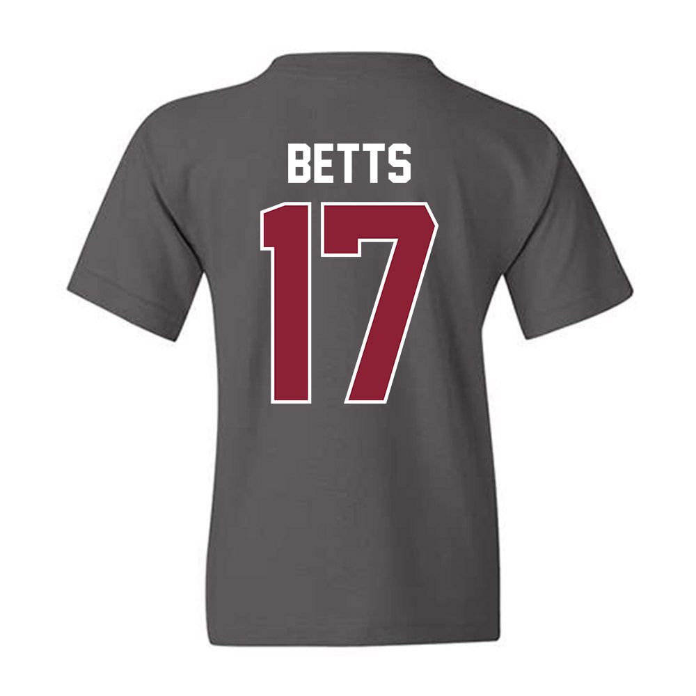 UMass - NCAA Football : Zachary Betts - Vintage Football Youth T-Shirt-1
