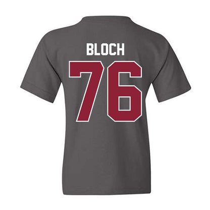 UMass - NCAA Football : Riley Bloch - Vintage Football Youth T-Shirt-1