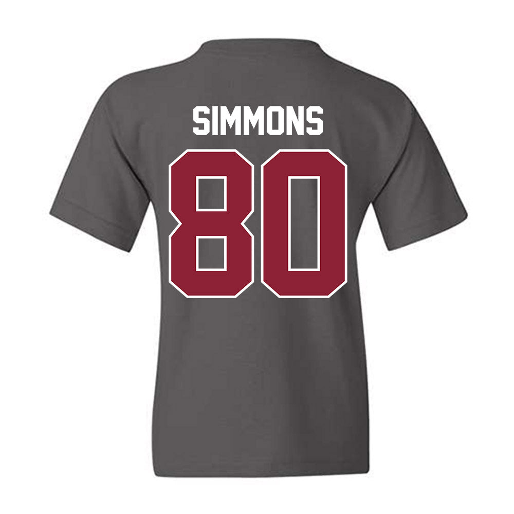 UMass - NCAA Football : Isaiah Simmons - Vintage Football Youth T-Shirt-1