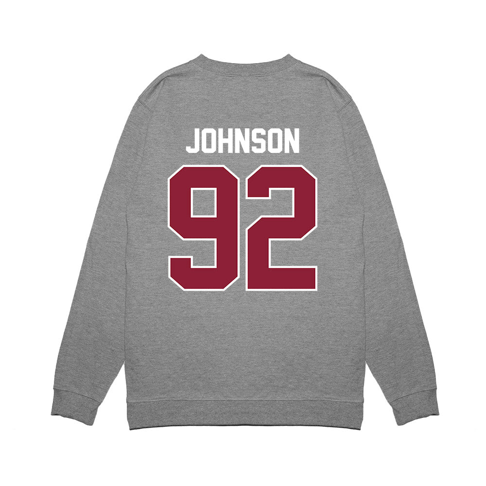 UMass - NCAA Football : Romando Johnson - Vintage Football Premium Crewneck Sweatshirt-1