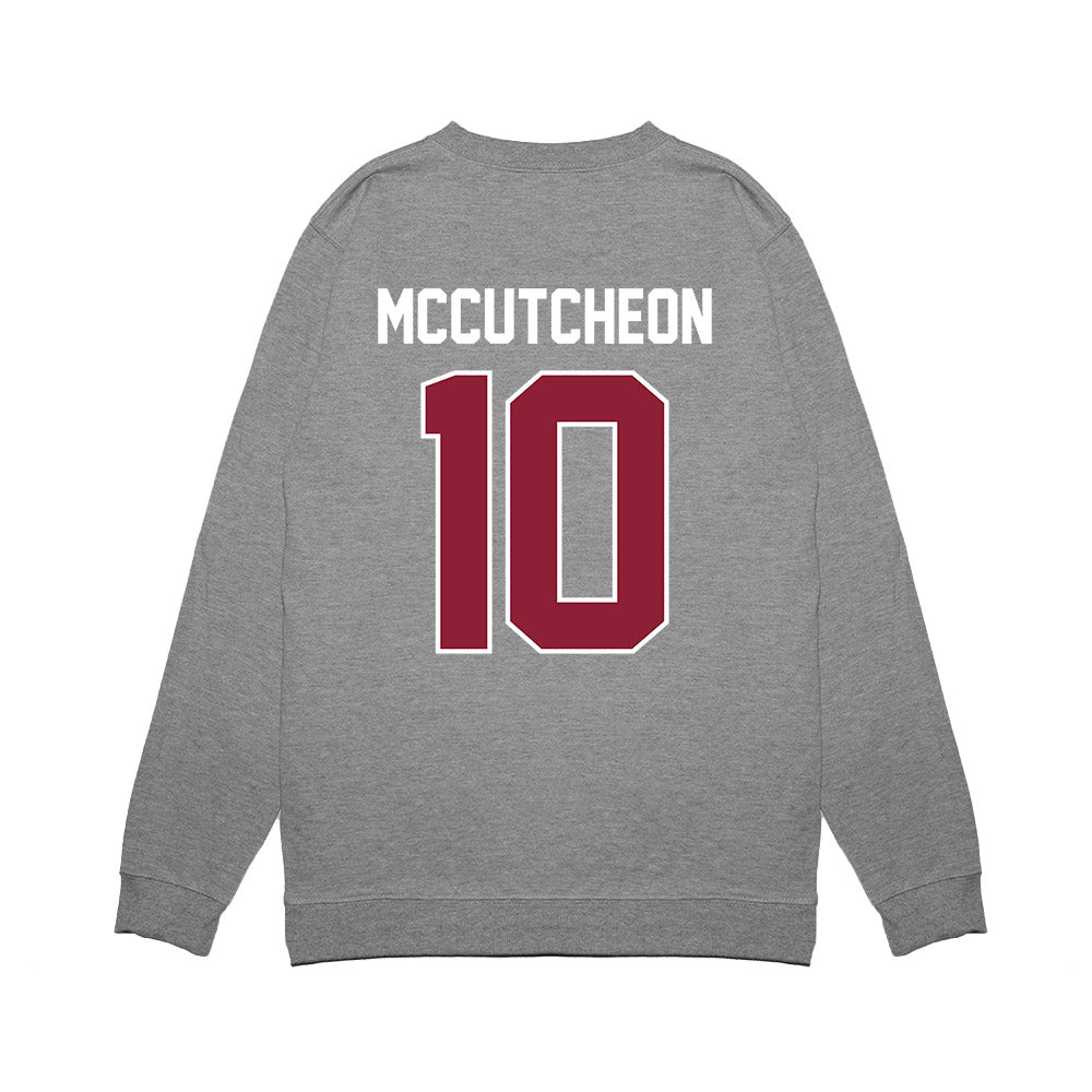 UMass - NCAA Football : Ty Mccutcheon - Vintage Football Premium Crewneck Sweatshirt-1