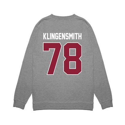 UMass - NCAA Football : Greg Klingensmith - Vintage Football Premium Crewneck Sweatshirt-1
