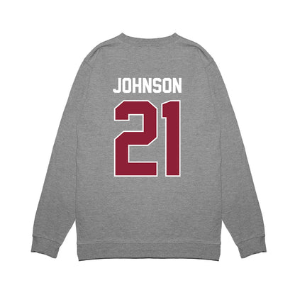 UMass - NCAA Football : Terron Johnson - Vintage Football Premium Crewneck Sweatshirt-1