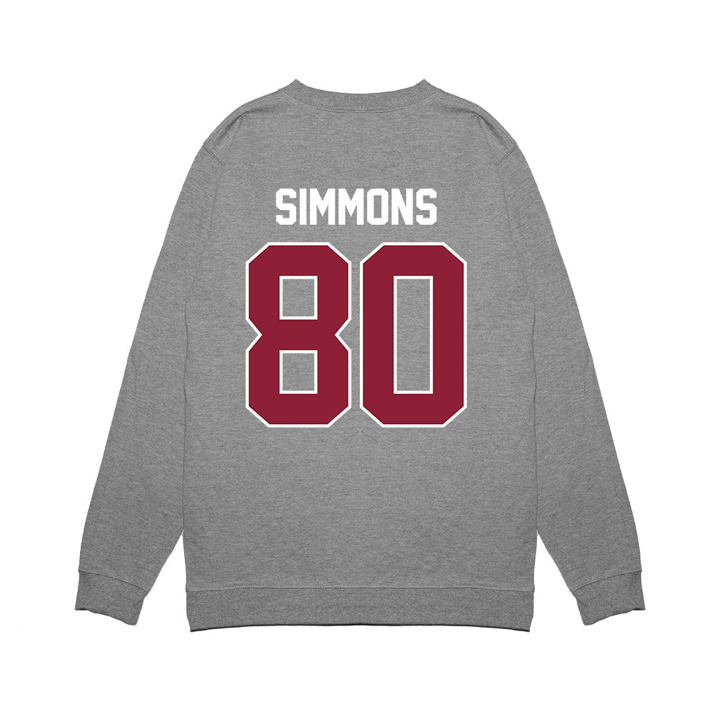 UMass - NCAA Football : Isaiah Simmons - Vintage Football Premium Crewneck Sweatshirt-1