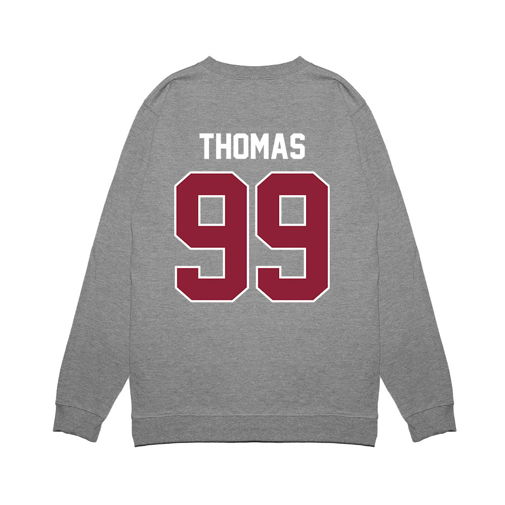 UMass - NCAA Football : Kamarion Thomas - Vintage Football Premium Crewneck Sweatshirt-1