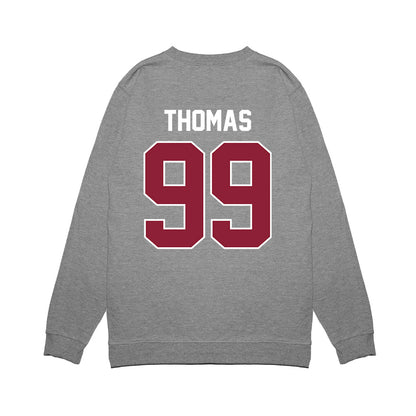 UMass - NCAA Football : Kamarion Thomas - Vintage Football Premium Crewneck Sweatshirt-1