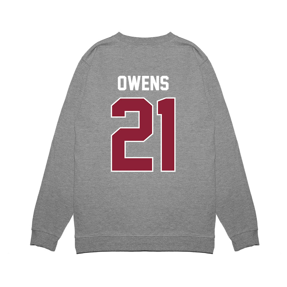 UMass - NCAA Football : Kai Owens - Vintage Football Premium Crewneck Sweatshirt-1