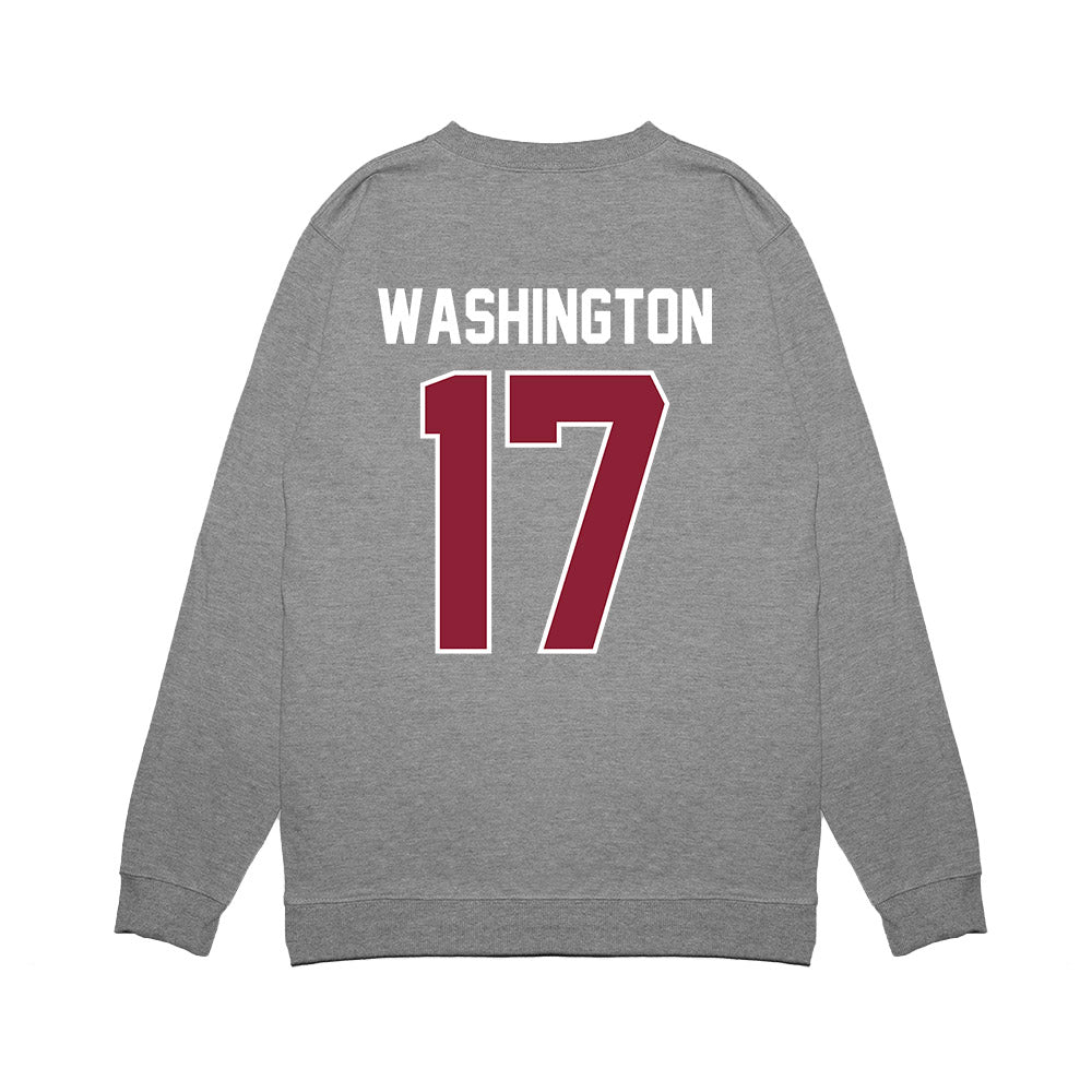 UMass - NCAA Football : Jerry Washington - Vintage Football Premium Crewneck Sweatshirt-1