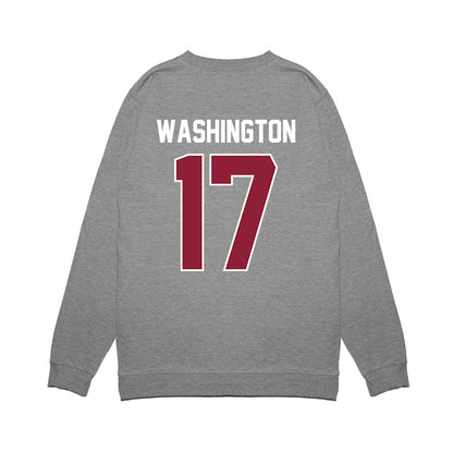 UMass - NCAA Football : Jerry Washington - Vintage Football Premium Crewneck Sweatshirt-1
