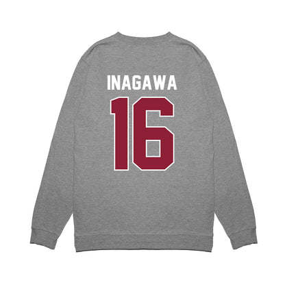 UMass - NCAA Football : Logan Inagawa - Vintage Football Premium Crewneck Sweatshirt-1