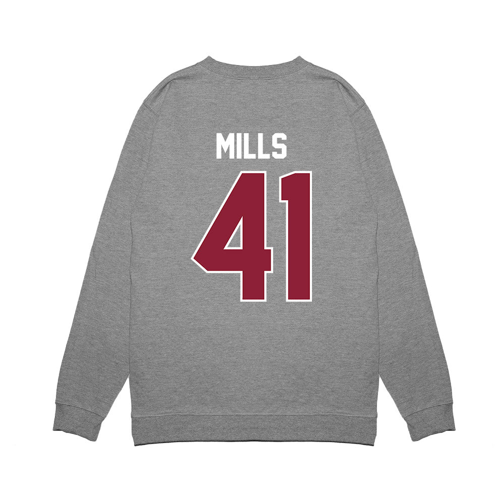UMass - NCAA Football : Grant Mills - Vintage Football Premium Crewneck Sweatshirt-1