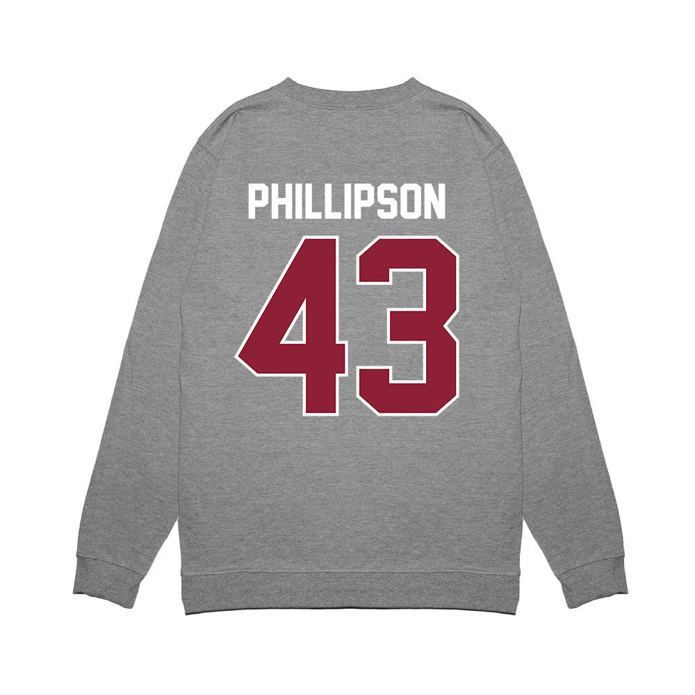 UMass - NCAA Football : Edward Phillipson - Vintage Football Premium Crewneck Sweatshirt-1