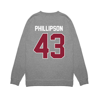 UMass - NCAA Football : Edward Phillipson - Vintage Football Premium Crewneck Sweatshirt-1
