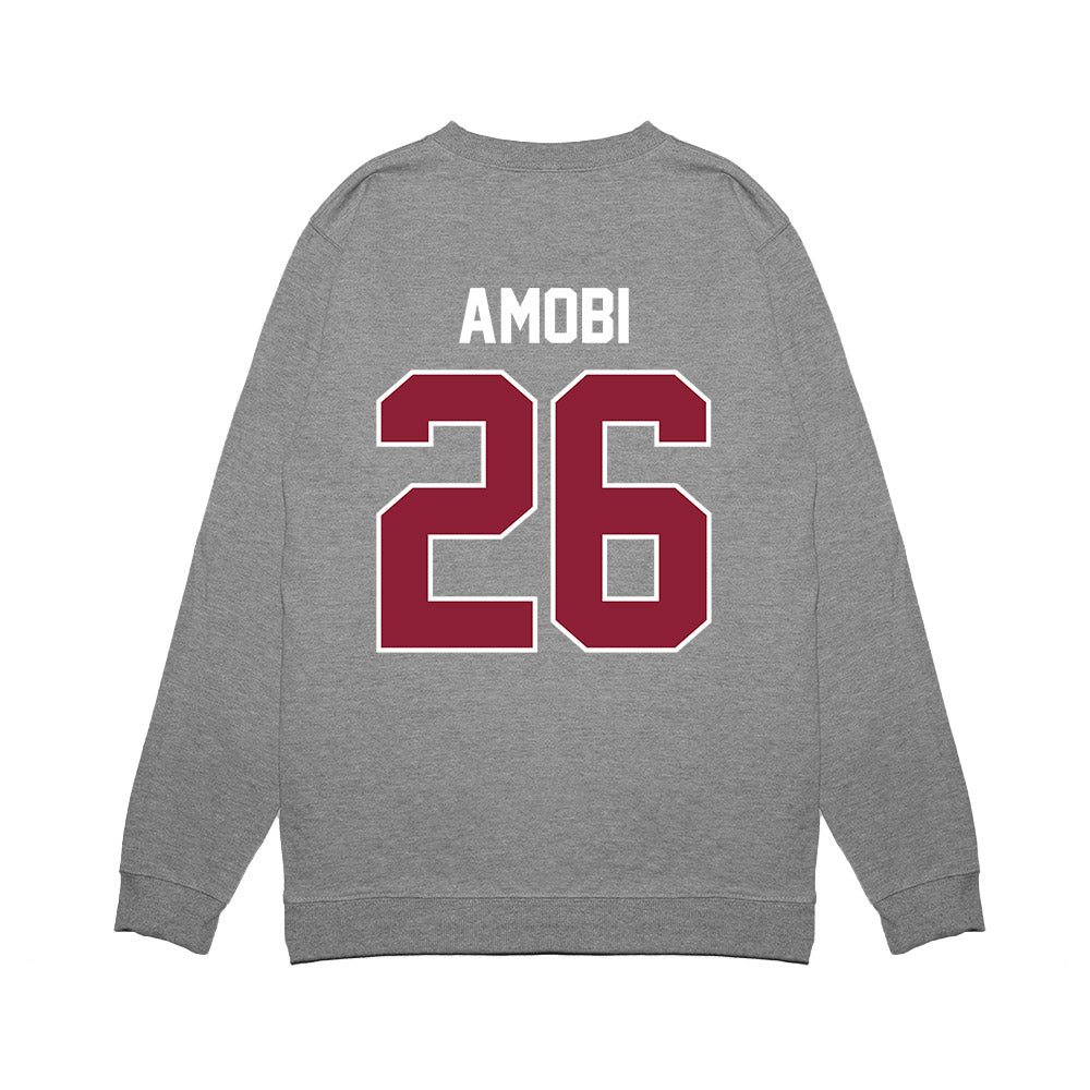UMass - NCAA Football : Chibuzo Amobi - Vintage Football Premium Crewneck Sweatshirt-1
