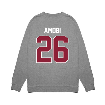 UMass - NCAA Football : Chibuzo Amobi - Vintage Football Premium Crewneck Sweatshirt-1