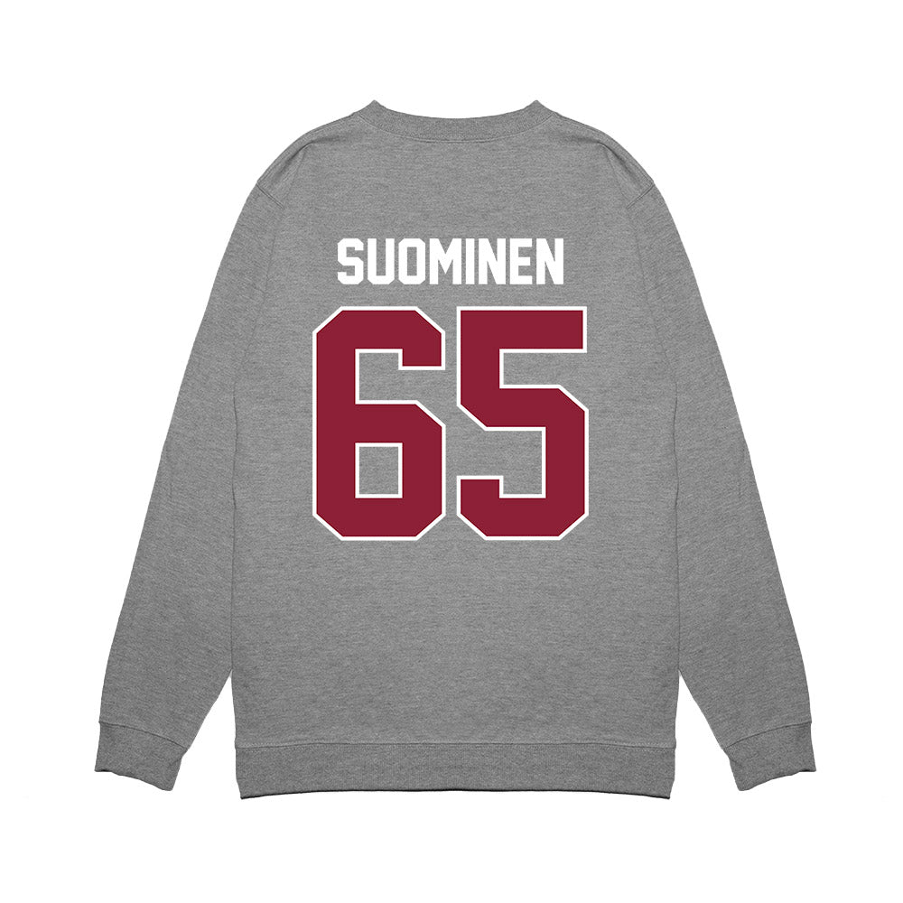 UMass - NCAA Football : Samu Suominen - Vintage Football Premium Crewneck Sweatshirt-1