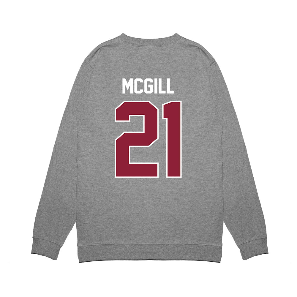 UMass - NCAA Football : Jeremiah Mcgill - Vintage Football Premium Crewneck Sweatshirt-1