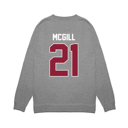 UMass - NCAA Football : Jeremiah Mcgill - Vintage Football Premium Crewneck Sweatshirt-1
