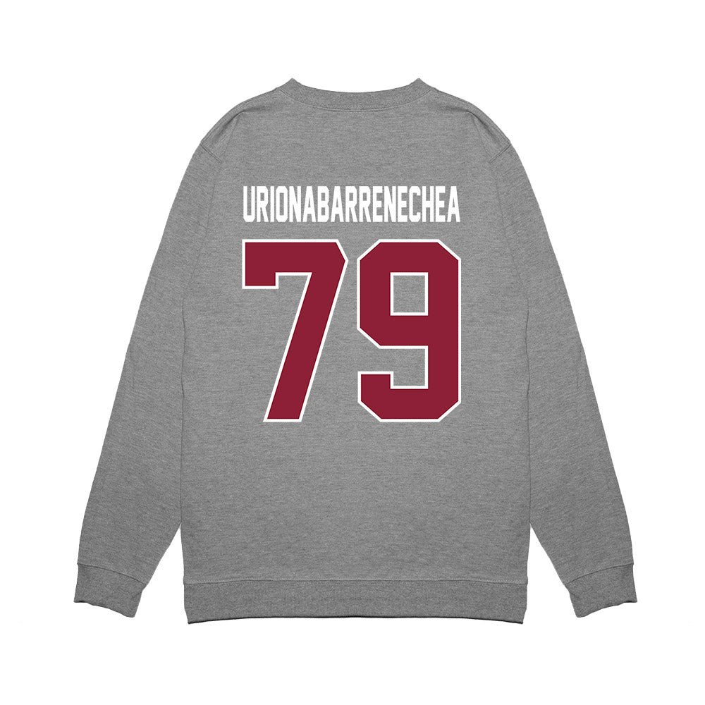 UMass - NCAA Football : Aitor Urionabarrenechea - Vintage Football Premium Crewneck Sweatshirt-1