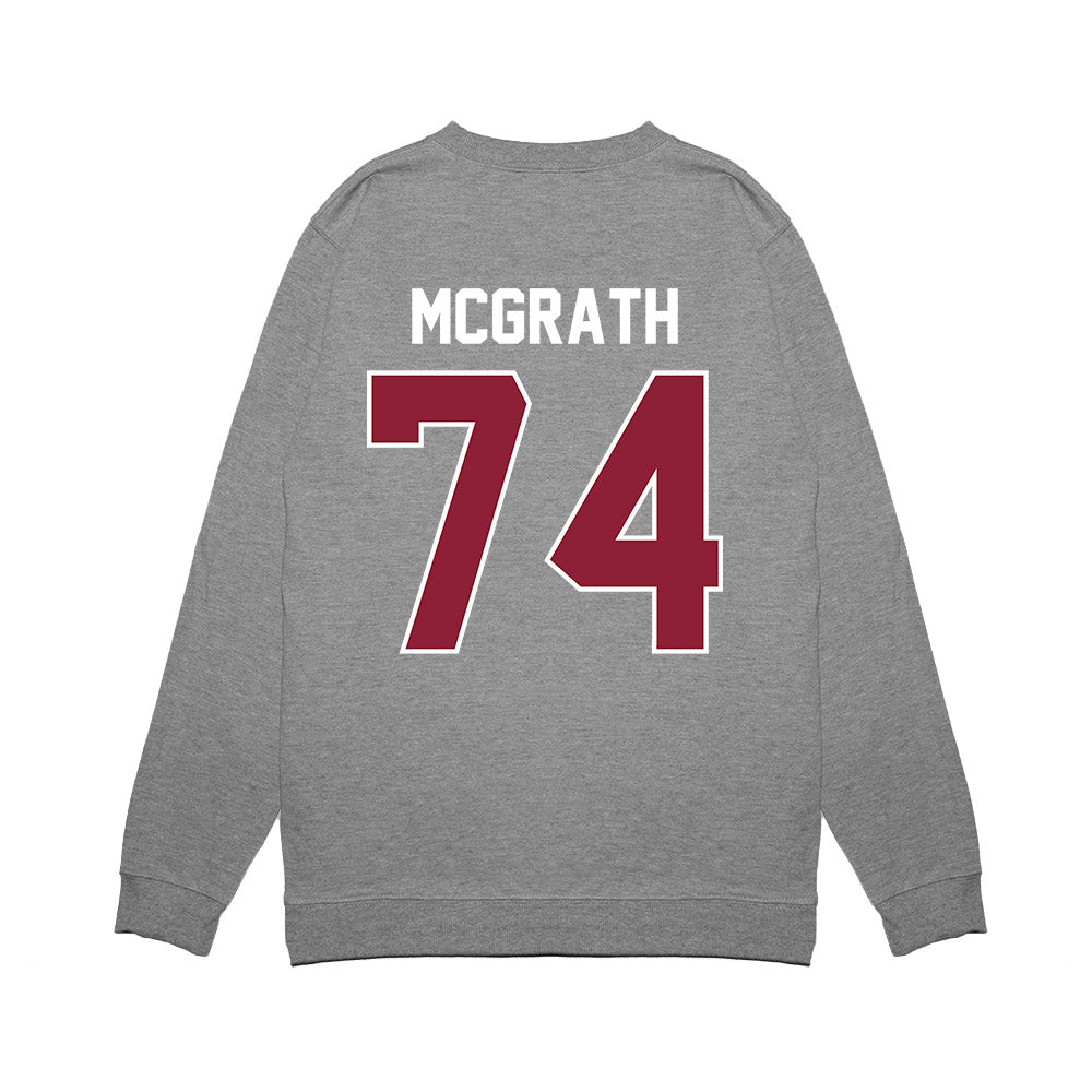 UMass - NCAA Football : Jake McGrath - Vintage Football Premium Crewneck Sweatshirt-1