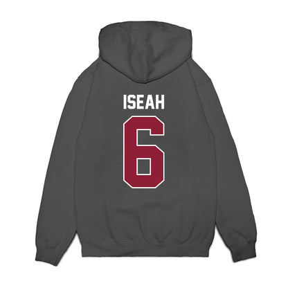 UMass - NCAA Football : Joshua Iseah - Vintage Football Premium Hooded Sweatshirt-1