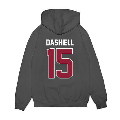 UMass - NCAA Football : Tavian Dashiell - Vintage Football Premium Hooded Sweatshirt-1