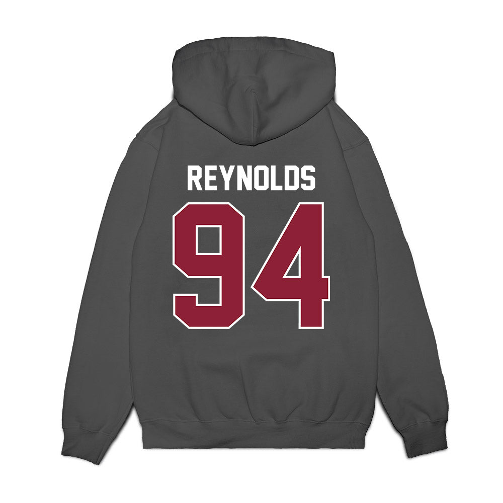 UMass - NCAA Football : Colin Reynolds - Vintage Football Premium Hooded Sweatshirt-1