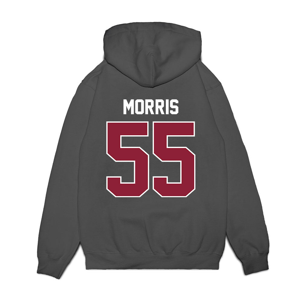 UMass - NCAA Football : Zakar Morris - Vintage Football Premium Hooded Sweatshirt-1