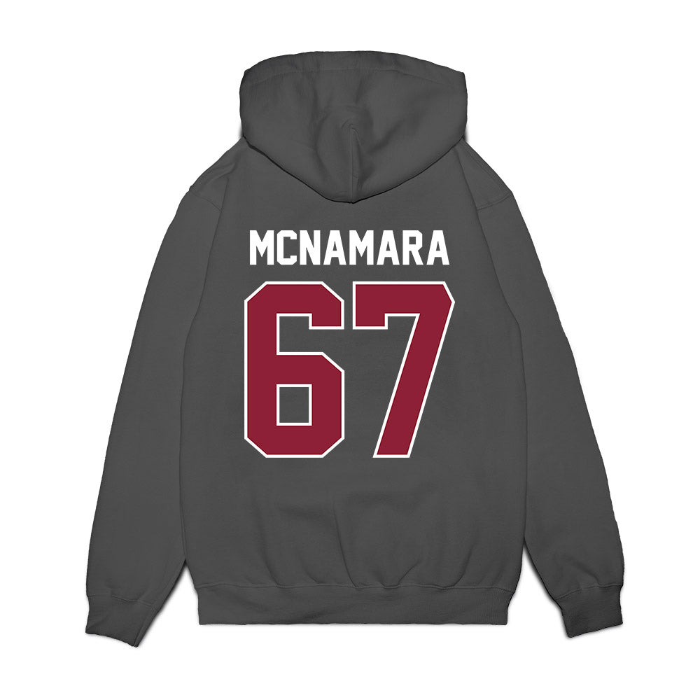 UMass - NCAA Football : William Mcnamara - Vintage Football Premium Hooded Sweatshirt-1