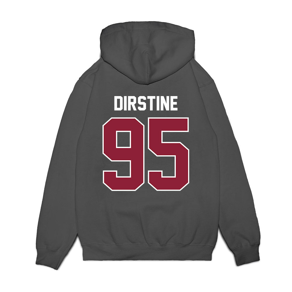 UMass - NCAA Football : Hollis Dirstine - Vintage Football Premium Hooded Sweatshirt-1