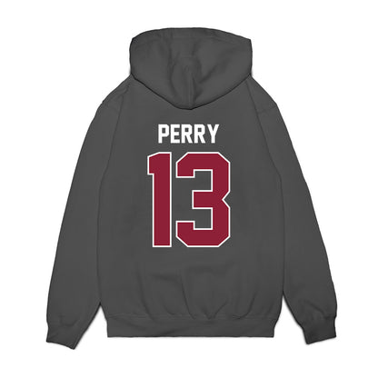 UMass - NCAA Football : Willl Perry - Vintage Football Premium Hooded Sweatshirt-1